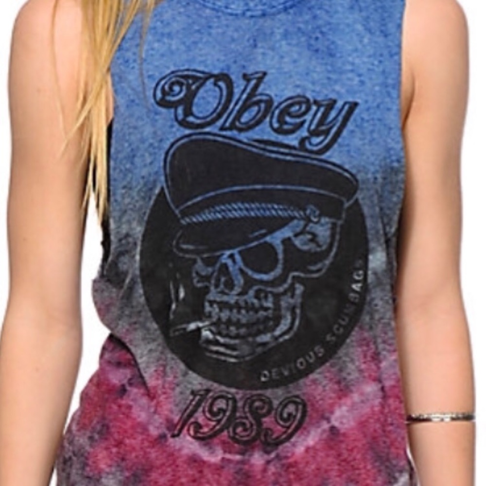 Obey Tie-Dye Tank Top
